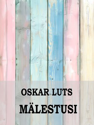 cover image of Mälestusi I-III